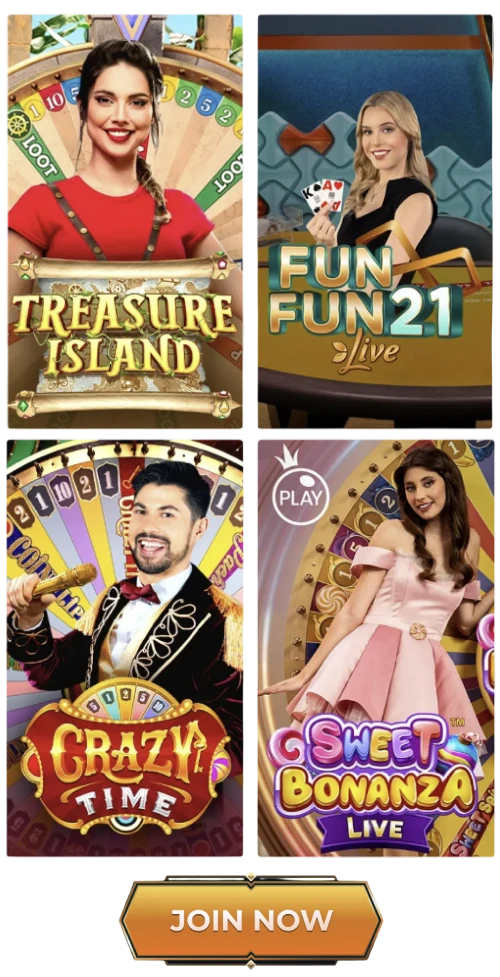 Monster Win live casino show
